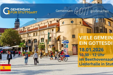 Gottesdienst gemeinsam f&uuml;r Stuttgart